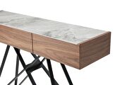 Stylish natural wood finish display / hall table / console table by ESF additional picture 7