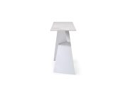 White / marble top console table / display. by ESF additional picture 5