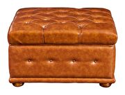 Deeply tufted custom made leather sofa by ESF additional picture 11