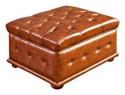 Deeply tufted custom made leather sofa by ESF additional picture 12