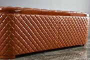 Deeply tufted custom made leather sofa by ESF additional picture 9