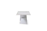 Contemporary marble-like top coffee table by ESF additional picture 3