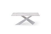 Contemporary marble-like top coffee table by ESF additional picture 4