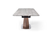 Elegant extended ceramic top dining table by ESF additional picture 6
