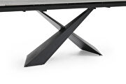 Two 16-inch extension rounded corners dining table by ESF additional picture 11