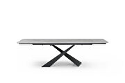 Two 16-inch extension rounded corners dining table by ESF additional picture 3