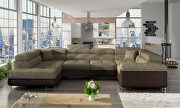 Large size living room special order sectional w/ storage by Eltap additional picture 9