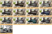Contemporary special order sectional w/ bed by Eltap additional picture 7