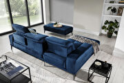 Low-profile contemporary special order sectional w/ bed additional photo 4 of 11