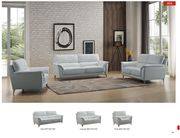 White leather contemporary living room sofa by ESF additional picture 6