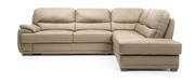 Fully leather sectional w/ sofa bed and storage additional photo 3 of 4