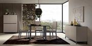 Italy-made ultra-modern dining table w/ 2 extensions additional photo 5 of 9