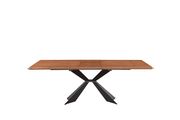 Natural wood finish table w/ extension by ESF additional picture 2