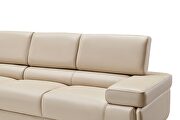 Modern cream adjustable headrests sectional by ESF additional picture 11