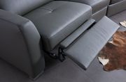 Versatile dark gray sectional sofa w/ bed option by ESF additional picture 6