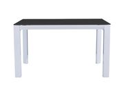 Black top contemporary dining table with extension by ESF additional picture 5