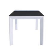 Black top contemporary dining table with extension by ESF additional picture 7