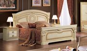 Classic ivory elegant traditional queen bed in roman style by Camelgroup Italy additional picture 3