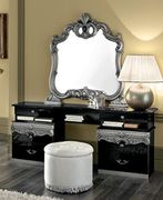 Classical style black/silver king size bedroom set by Camelgroup Italy additional picture 4