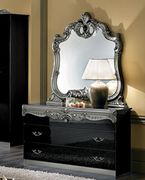 Classical style black/silver king size bedroom set by Camelgroup Italy additional picture 6