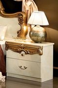 Classical style ivory/gold bedroom set additional photo 3 of 4