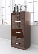 Walnut high-gloss lacquer Spain-made modern bedroom by Franco Spain additional picture 5