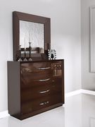 Walnut high-gloss lacquer Spain-made modern bedroom by Franco Spain additional picture 7
