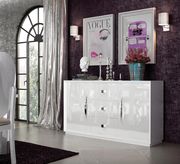 European high-gloss oversized family dining in white by Franco Spain additional picture 7