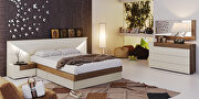 Spain-made wide-headboard modern profile bed by Garcia Sabate Spain additional picture 10