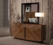 Elegant lacquer modern bedroom set by ESF additional picture 4