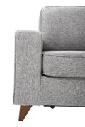 Light gray chenille fabric casual style sofa w/ sleeper by ESF additional picture 7