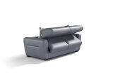 Modern sofa bed / sofa in blue leather by Diven Living additional picture 4