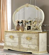 Classical style Italian bedroom in ivory wood additional photo 3 of 9