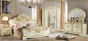 Classical style Italian king size bedroom in ivory wood by Camelgroup Italy additional picture 2