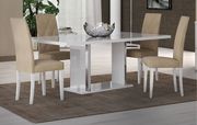Modern Italy-made dining table in white additional photo 2 of 3