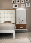 High-headboard Spain made platform bed in white by ESF additional picture 4