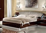 Modern walnut platform bed from Italy by ESF additional picture 3