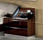Modern walnut platform bed from Italy by ESF additional picture 4