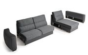 Reversible gray sectional w/ storage and sleeper by ESF additional picture 2