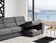 Reversible gray sectional w/ storage and sleeper by ESF additional picture 4