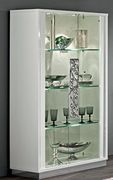 White high gloss lacquer modern dining table additional photo 4 of 4