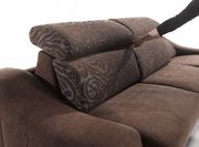 Reversible chocolate sectional couch w/ sleeper by ESF additional picture 2