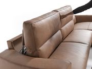 Interchangeble mocha sectional w/ sleeper by ESF additional picture 2