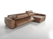 Interchangeble mocha sectional w/ sleeper by ESF additional picture 3