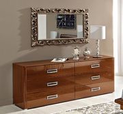 Quality walnut high gloss bedroom from Italy by ESF additional picture 4