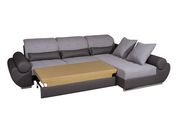 Modern two-toned gray sectional w/ sleeper by ESF additional picture 3