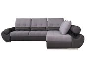 Modern two-toned gray sectional w/ sleeper by ESF additional picture 4