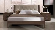 Contemporary bed in light tan / coffee shades by ESF additional picture 2