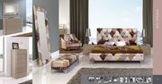Modern bed w/ post-modern style by ESF additional picture 2