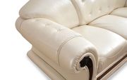 Pearl royal style tufted button design leather sofa by ESF additional picture 6